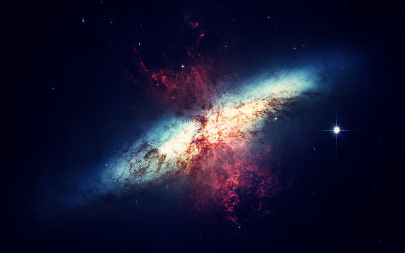 Space Black Hole Galaxy